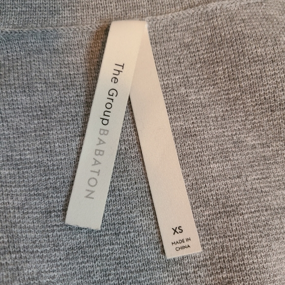 Aritzia Sweater Jacket Grey Size XS Babaton Oversized - Picture 5 of 8